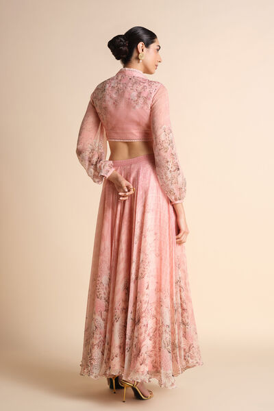 Aria Skirt Set - Blush